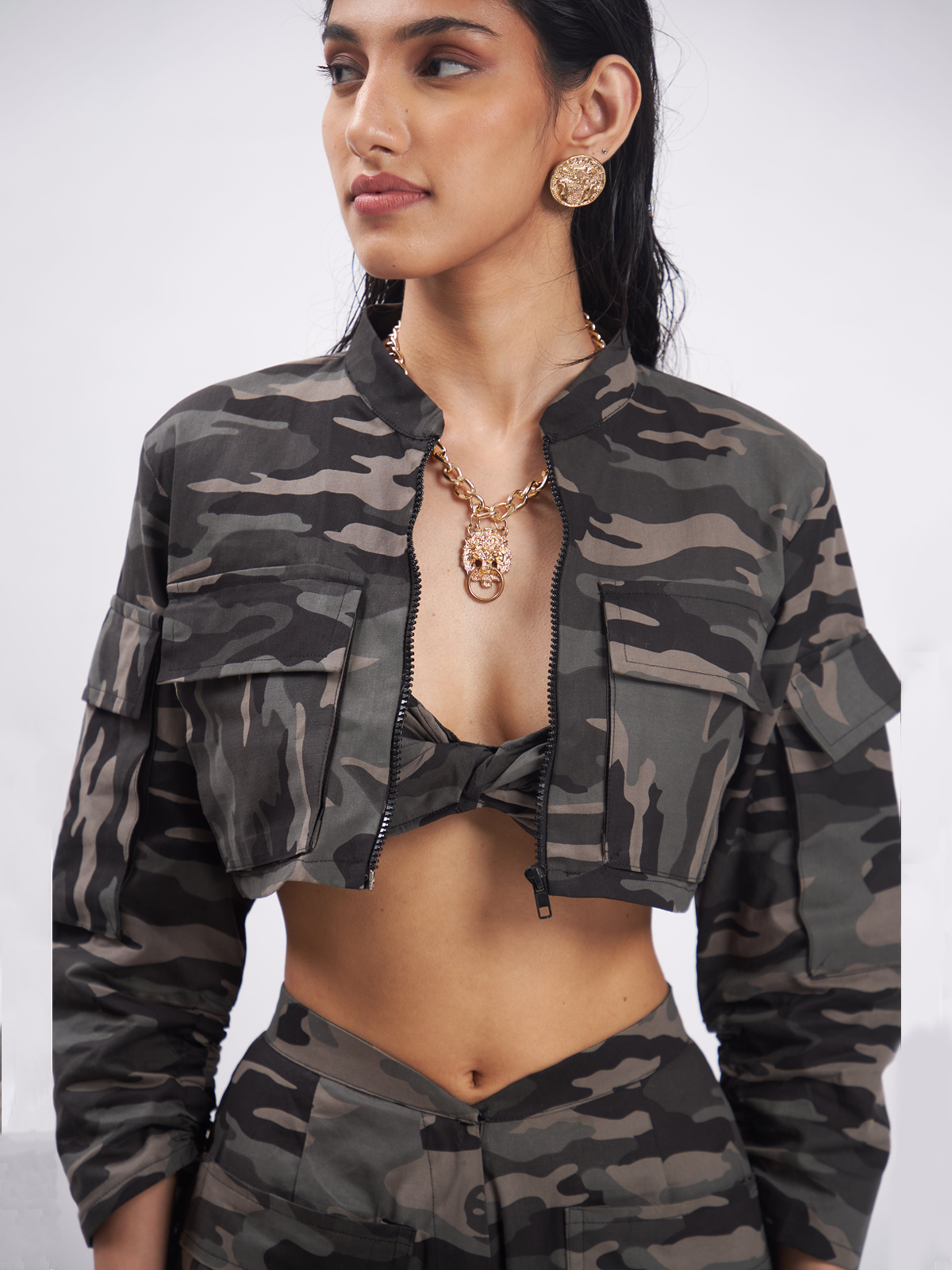 Fashion Camo Jackets Women | Women Camouflage Street Jacket - Jacket Casual  Fashion - Aliexpress