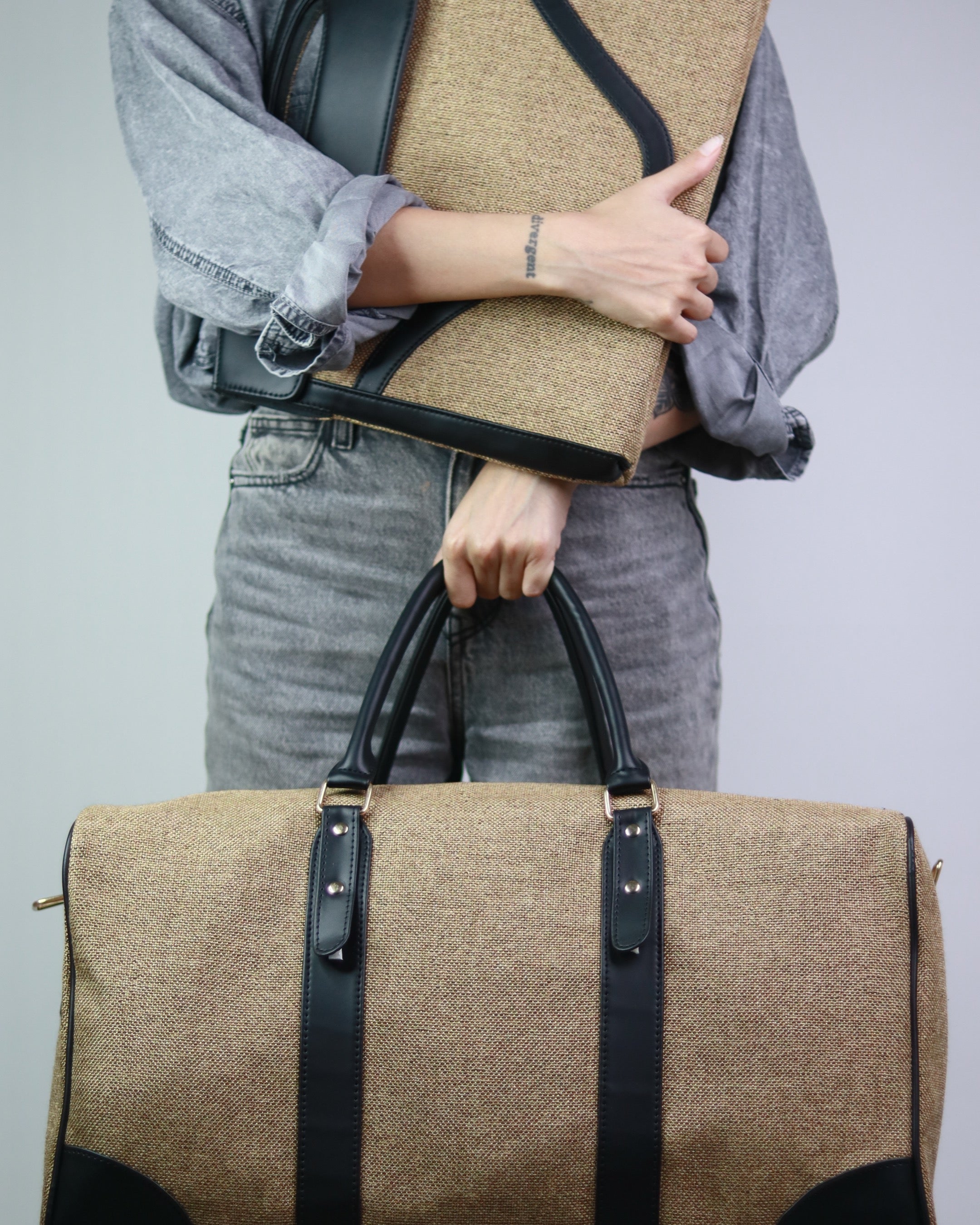 Dark Jute Laptop Sleeve