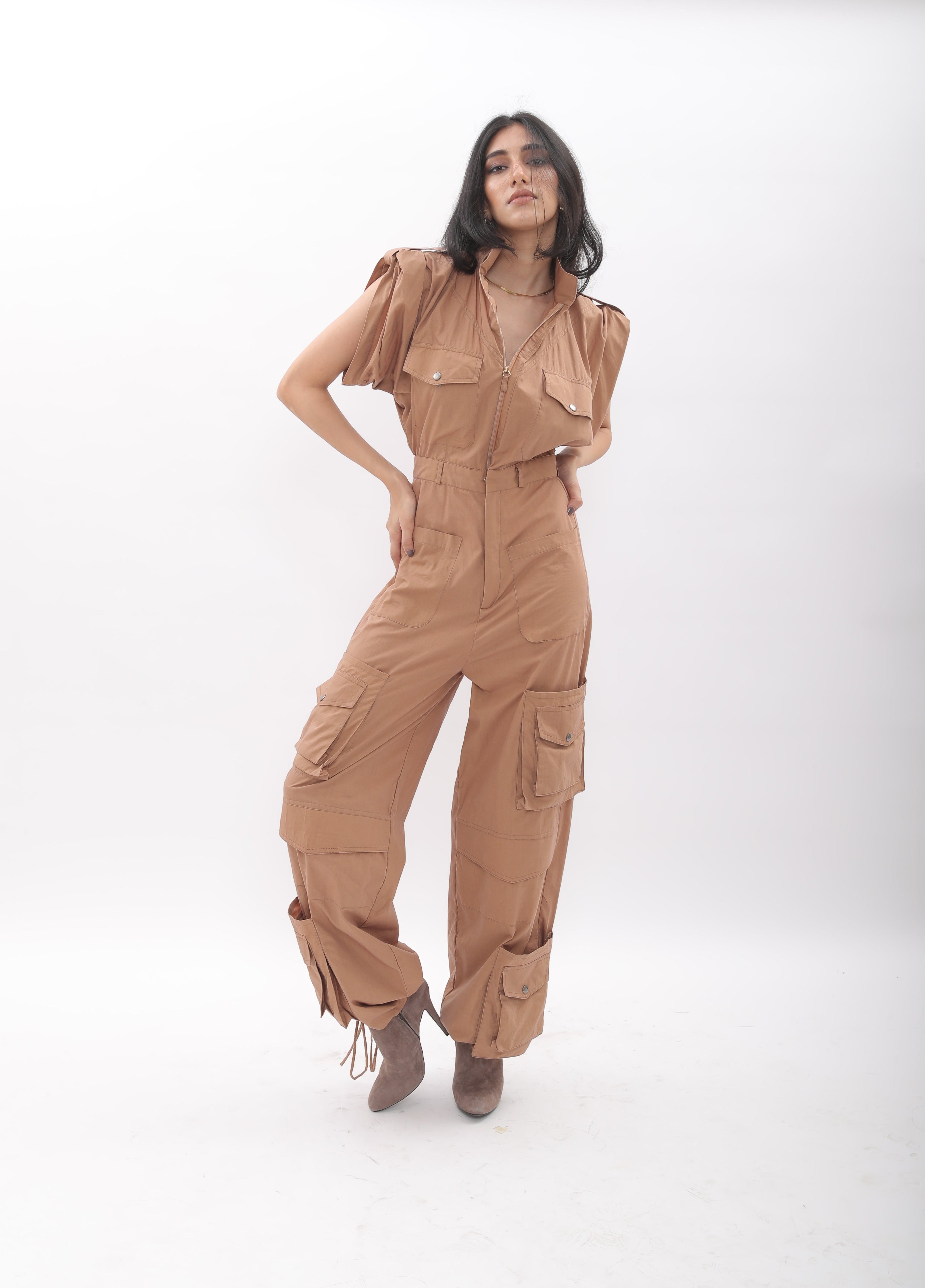 Utility discount cargo jumpsuit